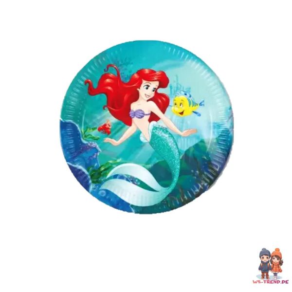 Disney Arielle Meerjungfrau Partyset Deko Set 42tlg. Online-Schn?ppchen – Bild 2