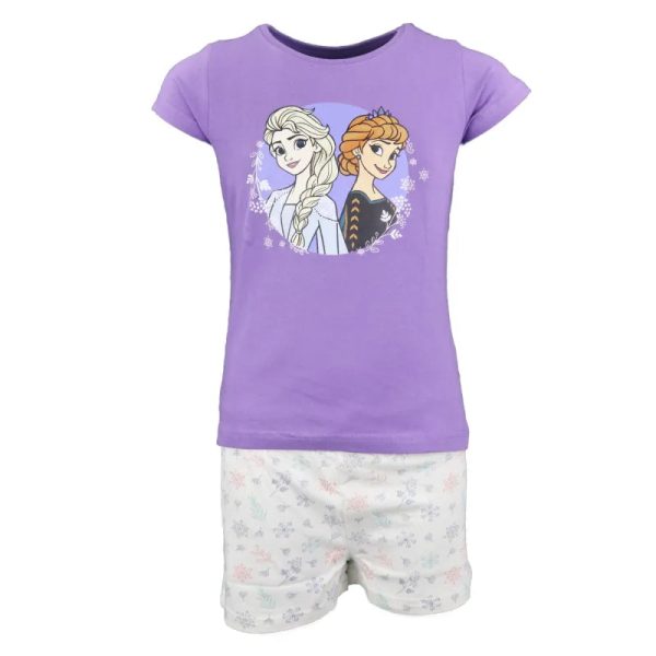 Disney Die Eiskönigin Elsa Anna Kinder kurzarm Schlafanzug Pyjama Online-Schn?ppchen – Bild 5