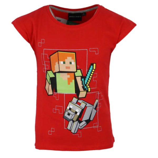 Minecraft Alex Kinder T-Shirt Kurzarm Shirt Online-Schn?ppchen