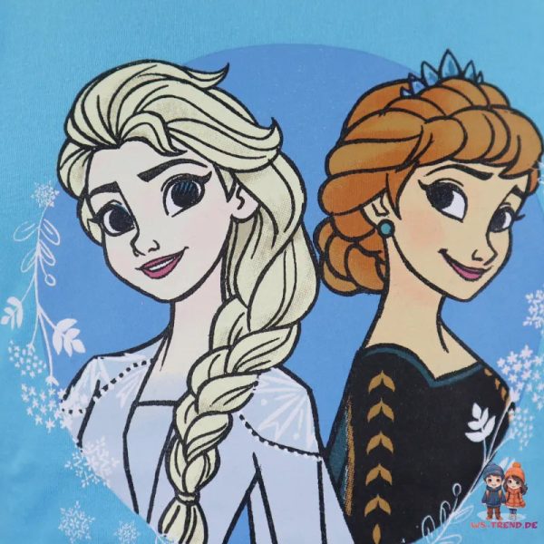 Disney Die Eiskönigin Elsa Anna Kinder kurzarm Schlafanzug Pyjama Online-Schn?ppchen – Bild 3