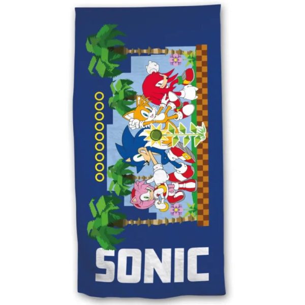 Sonic Knuckles Tails Amy Badetuch Strandtuch 70x140cm Verkauf