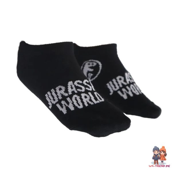 Jurassic World T-Rex lange Kinder kurze Socken 2er Pack Jetzt online – Bild 2