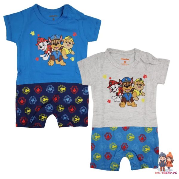 Paw Patrol Baby Kurzarm Body Strampler Jetzt online