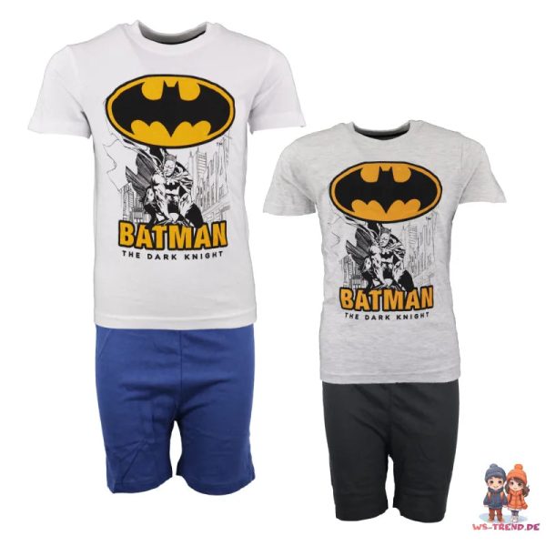 DC Comics BATMAN Kinder kurzarm Pyjama Online-Verkauf